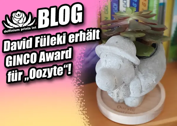 David Füleki erhält GINCO Award für "Oozyte".